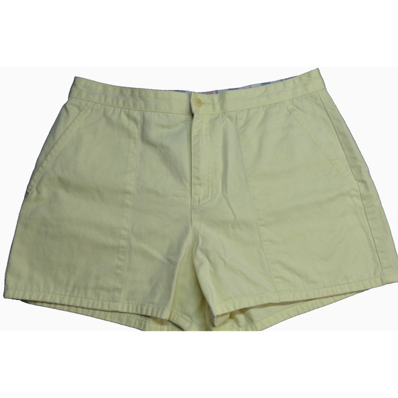 Vintage Ralph Lauren Women's Shorts Size 12 Flat Front 3" Shipment Stamp - Picture 1 of 8